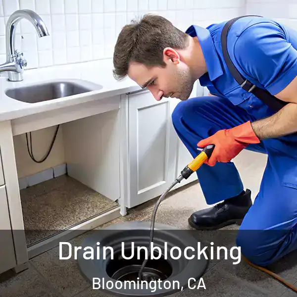  Drain Unblocking Bloomington, CA