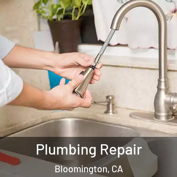  Plumbing Repair Bloomington, CA