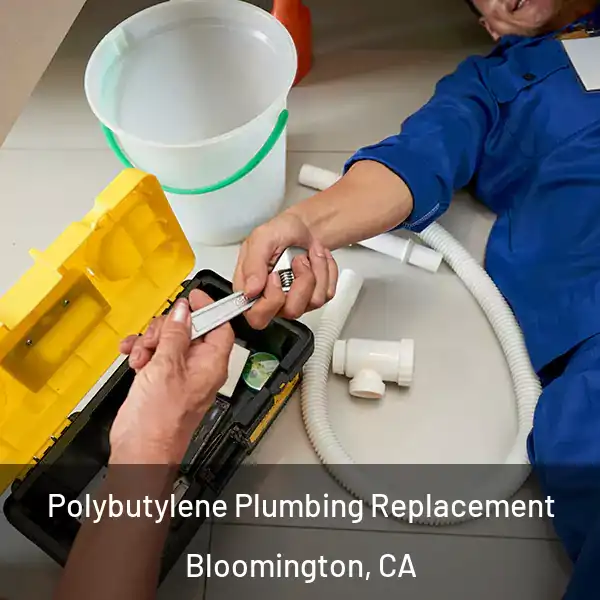  Polybutylene Plumbing Replacement Bloomington, CA