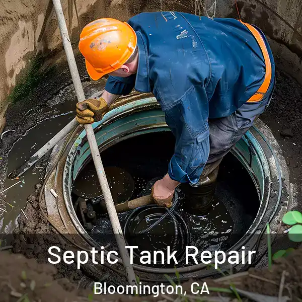  Septic Tank Repair Bloomington, CA