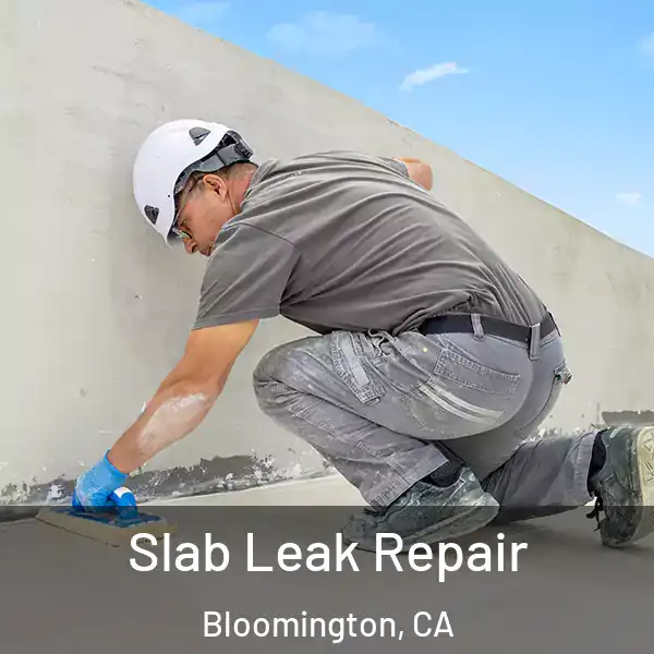  Slab Leak Repair Bloomington, CA