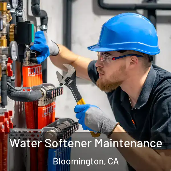  Water Softener Maintenance Bloomington, CA
